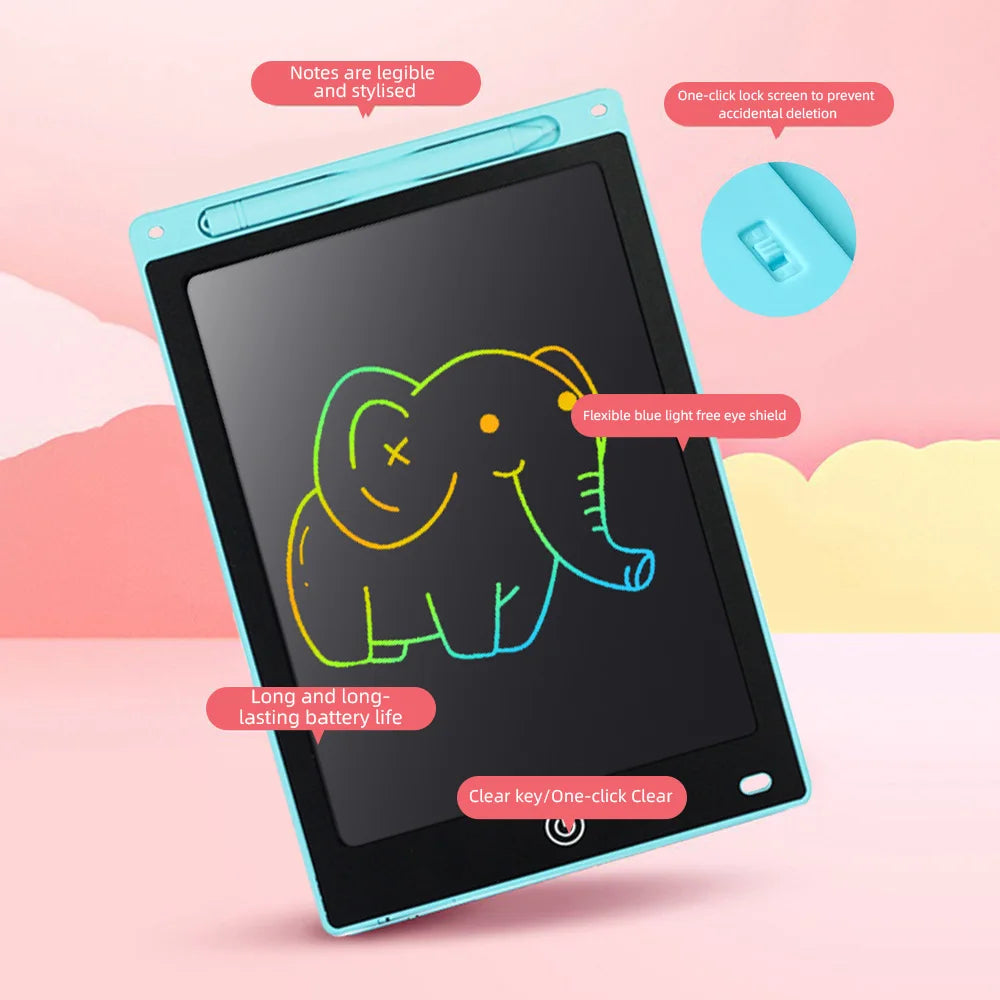 Pink Eraseable Tablet ConnectDoodle For Kids Improves Skills Explanation