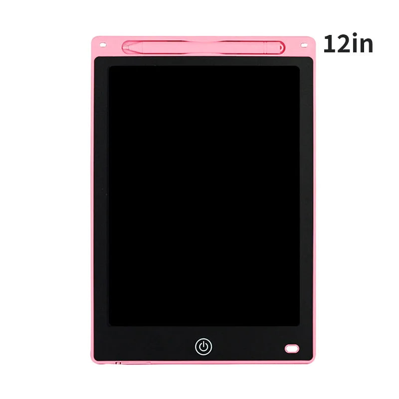 Pink Eraseable Tablet ConnectDoodle For Kids Improves Skills 12 inch screen size